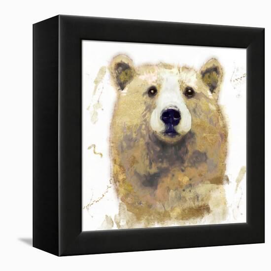 Golden Forest - Bear-null-Framed Premier Image Canvas