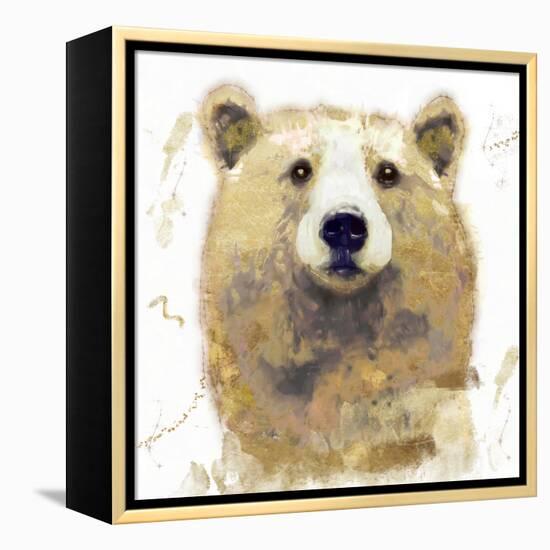 Golden Forest - Bear-null-Framed Premier Image Canvas