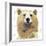 Golden Forest - Bear-null-Framed Giclee Print