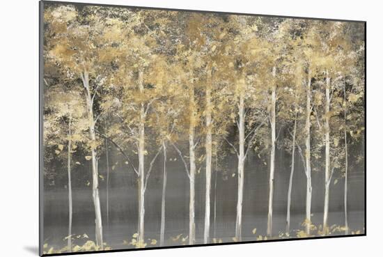 Golden Forest Light-Isabelle Z-Mounted Art Print