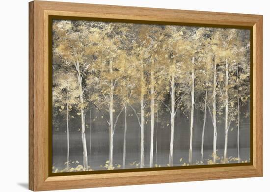 Golden Forest Light-Isabelle Z-Framed Stretched Canvas