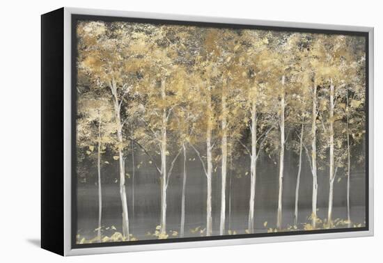 Golden Forest Light-Isabelle Z-Framed Stretched Canvas