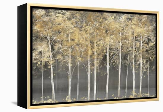 Golden Forest Light-Isabelle Z-Framed Stretched Canvas