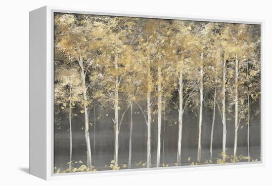 Golden Forest Light-Isabelle Z-Framed Stretched Canvas