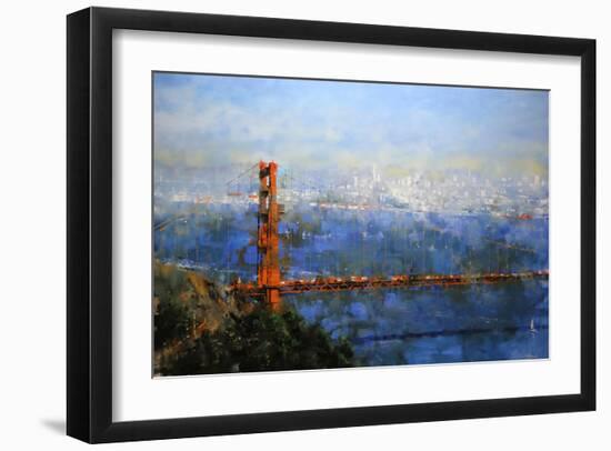 Golden Gate Afternoon-Mark Lague-Framed Art Print