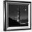 Golden Gate and Moon BW-Moises Levy-Framed Photographic Print