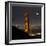 Golden Gate and Moon-Moises Levy-Framed Photographic Print