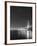 Golden Gate and Stars BW-Moises Levy-Framed Photographic Print