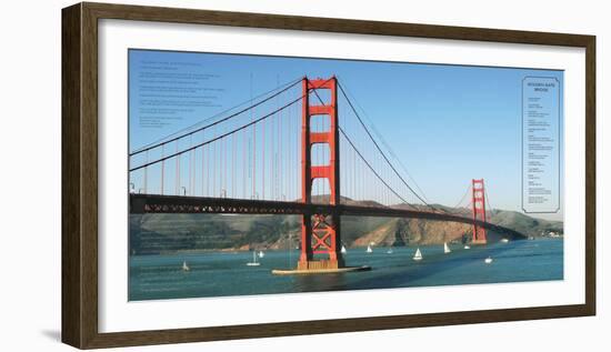 Golden Gate Architecture-Phil Maier-Framed Art Print