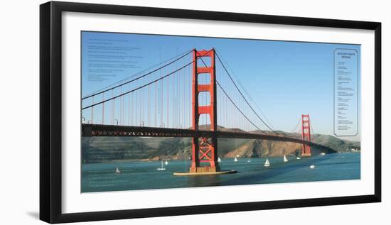 Golden Gate Architecture-Phil Maier-Framed Art Print