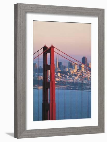 Golden Gate Bridge (1933-1937) by Joseph Baermann Strauss-null-Framed Photographic Print