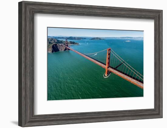 Golden Gate Bridge Aloft-Steve Gadomski-Framed Photographic Print