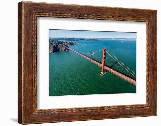 Golden Gate Bridge Aloft-Steve Gadomski-Framed Photographic Print