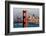 Golden Gate Bridge and Downtown San Francisco at Sunset-Andy777-Framed Photographic Print