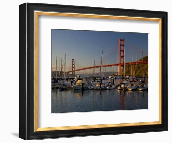 Golden Gate Bridge and Horseshoe Cove, San Francisco, California-Darrell Gulin-Framed Photographic Print