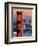 Golden Gate Bridge and San Francisco Skyline-Paul Souders-Framed Photographic Print