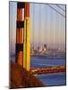 Golden Gate Bridge and San Francisco Skyline-Paul Souders-Mounted Photographic Print