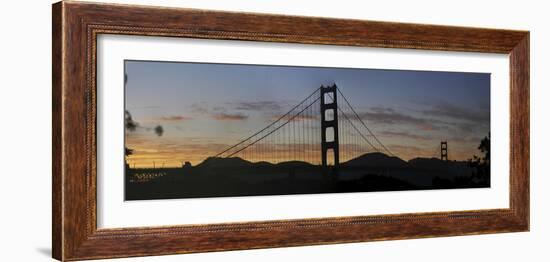 Golden Gate Bridge at Dusk, San Francisco, California-Anna Miller-Framed Photographic Print