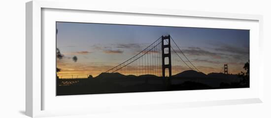 Golden Gate Bridge at Dusk, San Francisco, California-Anna Miller-Framed Photographic Print