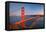 Golden Gate Bridge at Dusk, Sun Francisco-sborisov-Framed Premier Image Canvas