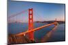 Golden Gate Bridge at Dusk, Sun Francisco-sborisov-Mounted Photographic Print