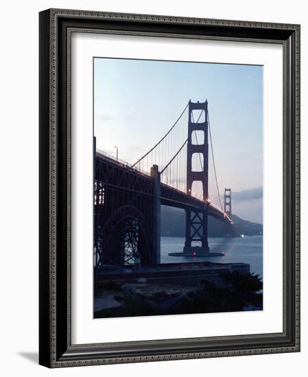 Golden Gate Bridge at Dusk-Eric Risberg-Framed Photographic Print