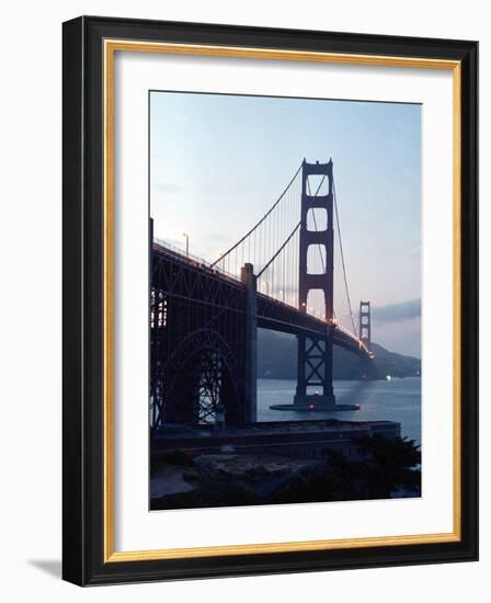 Golden Gate Bridge at Dusk-Eric Risberg-Framed Photographic Print