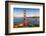 Golden Gate Bridge at Sunset, Sun Francisco-sborisov-Framed Photographic Print