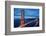 Golden Gate Bridge, Blue Hour-prochasson-Framed Photographic Print