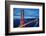 Golden Gate Bridge, Blue Hour-prochasson-Framed Photographic Print