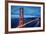 Golden Gate Bridge, Blue Hour-prochasson-Framed Photographic Print