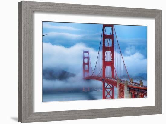 Golden Gate Bridge II-Rita Crane-Framed Photo