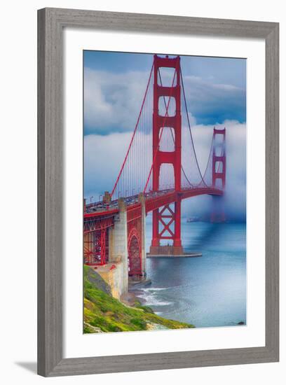 Golden Gate Bridge III-Rita Crane-Framed Photo