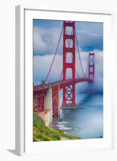 Golden Gate Bridge III-Rita Crane-Framed Photo