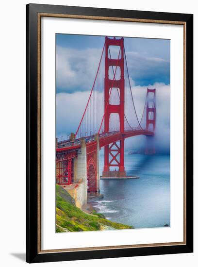 Golden Gate Bridge III-Rita Crane-Framed Photo