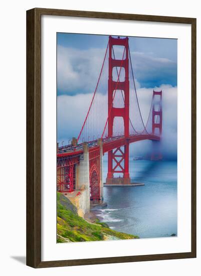 Golden Gate Bridge III-Rita Crane-Framed Photo