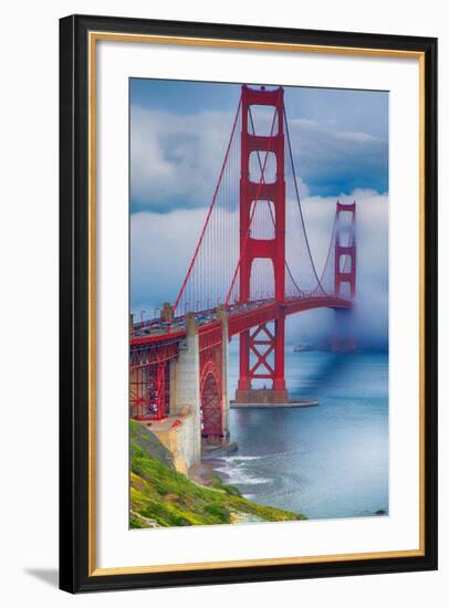 Golden Gate Bridge III-Rita Crane-Framed Photo