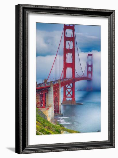 Golden Gate Bridge III-Rita Crane-Framed Photo