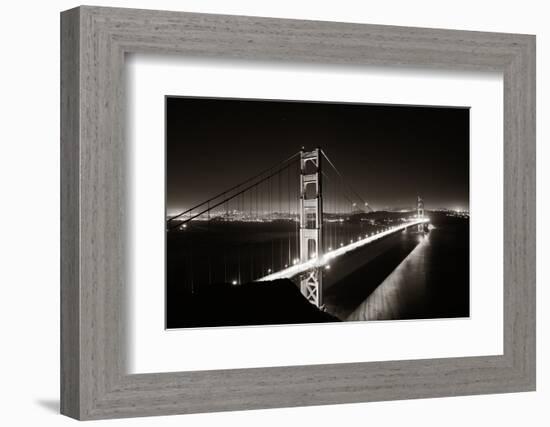 Golden Gate Bridge in San Francisco as the Famous Landmark.-Songquan Deng-Framed Photographic Print