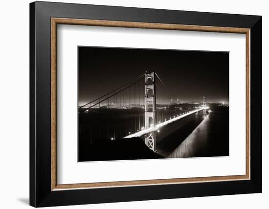 Golden Gate Bridge in San Francisco as the Famous Landmark.-Songquan Deng-Framed Photographic Print