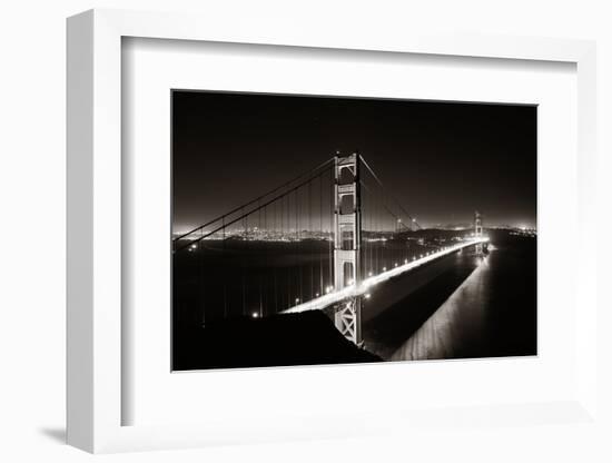 Golden Gate Bridge in San Francisco as the Famous Landmark.-Songquan Deng-Framed Photographic Print