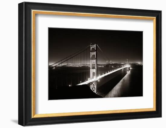 Golden Gate Bridge in San Francisco as the Famous Landmark.-Songquan Deng-Framed Photographic Print