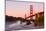 Golden Gate Bridge in San Francisco at Sunset-Andy777-Mounted Photographic Print