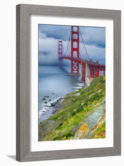 Golden Gate Bridge IV-Rita Crane-Framed Photo