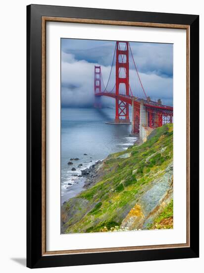 Golden Gate Bridge IV-Rita Crane-Framed Photo