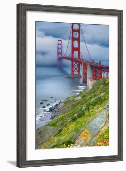 Golden Gate Bridge IV-Rita Crane-Framed Photo