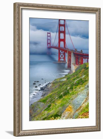 Golden Gate Bridge IV-Rita Crane-Framed Photo