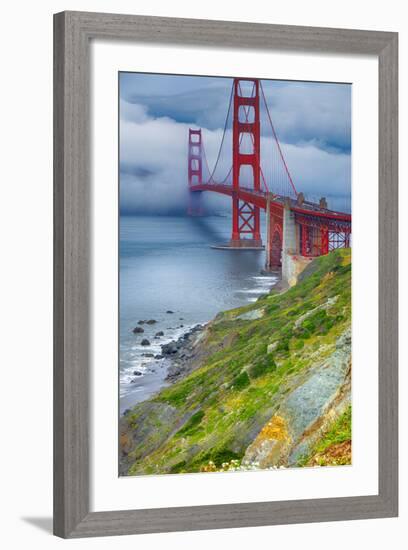 Golden Gate Bridge IV-Rita Crane-Framed Photo