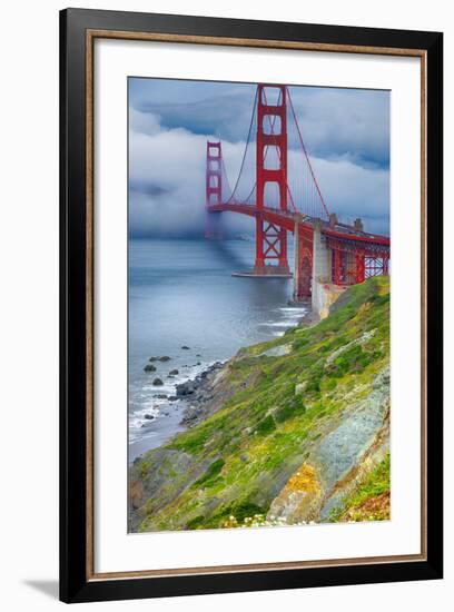 Golden Gate Bridge IV-Rita Crane-Framed Photo