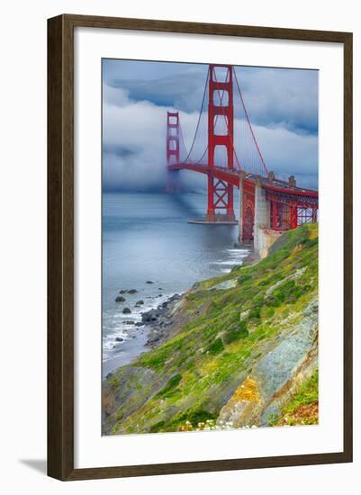 Golden Gate Bridge IV-Rita Crane-Framed Photo